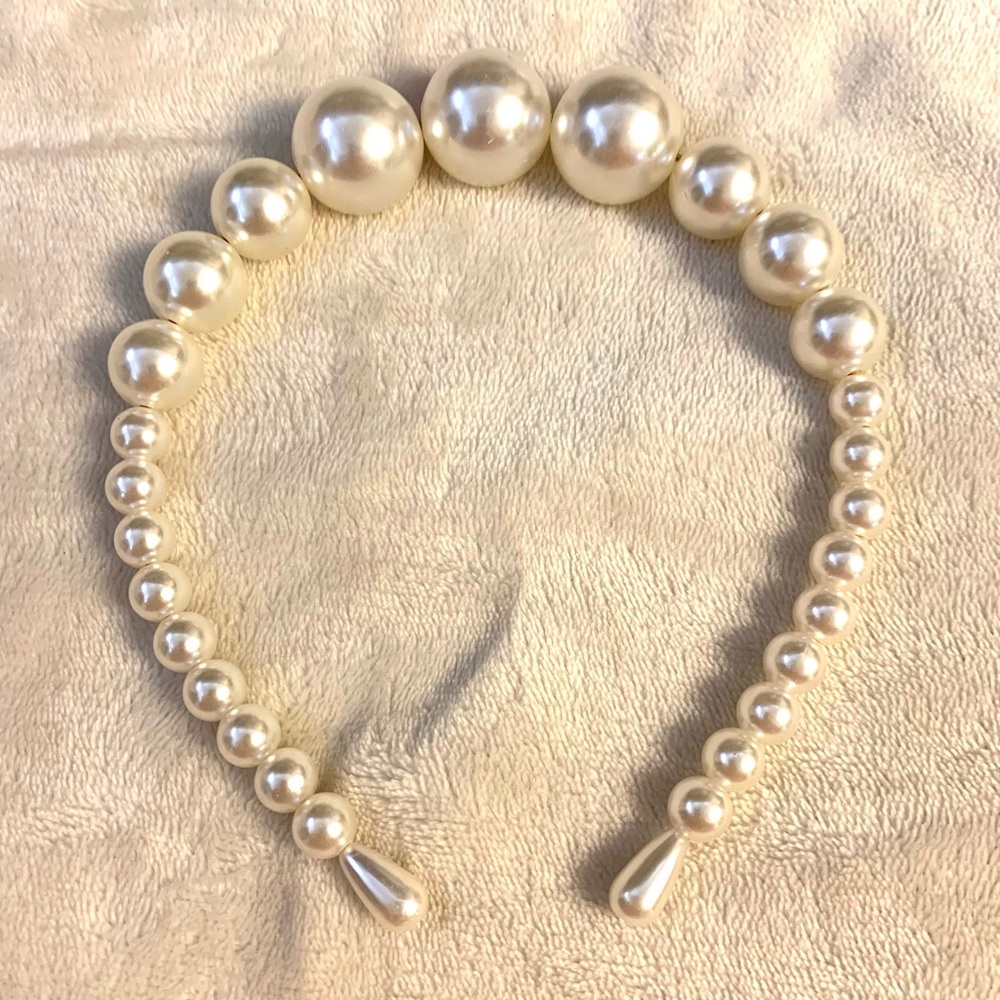 Alice Pearl Hair Headband Wedding